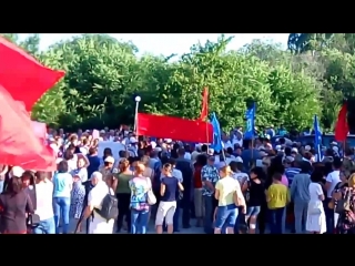 Митинг кпрф 17 07 2018 набережная им петрова