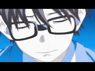 ↬ shigatsu wa kimi no uso ; kousei x kaori