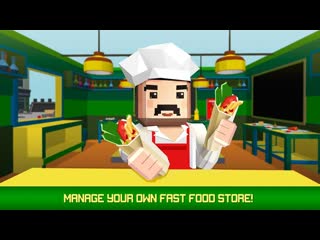 Поляковский летсплей🐷 shawarma cooking chef sim 3d🍗☕ (кормим шавухой бомжей)