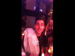 Video darren criss with tom sandoval, mia swier, alli coates, lauren bernard, fox sinclair, sophia urista and max boyens at stev