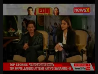 'zero' starrer anushka sharma on srk the king of fashion | edm |