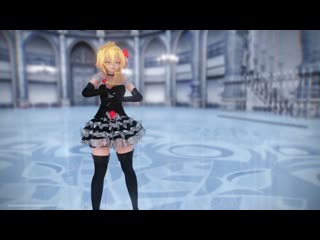 Mmd r 18 [normal] neru lace dress eazy dance author orion dobledosis