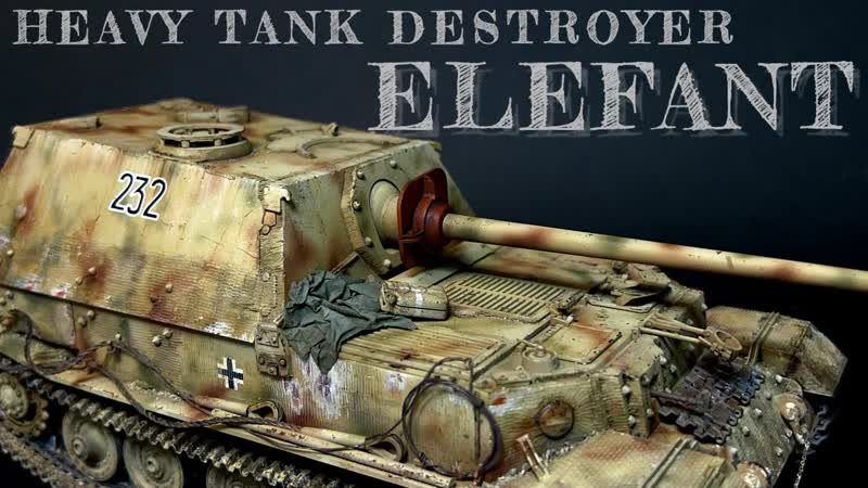 Tamiya 1/35 german heavy tank destroyer elefant