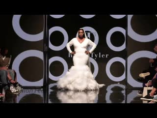 Rene tyler plus size fall winter 2019 2020 lafw art hearts fashion (exclusive)