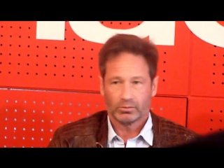 David duchovny, conférence, fnac st lazare à paris 12 mai 2016