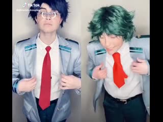 Иида тенья и мидория изуку