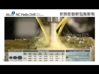 Фреза сверло helix drill (nine9)