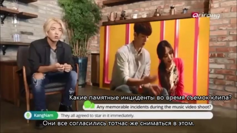 (рус суб) pops in seoul－kangnam(강남) интервью