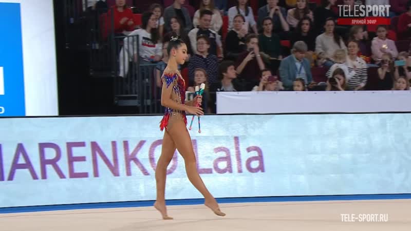 Лала крамаренко булавы (многоборье) // этап гран при 2020, москва