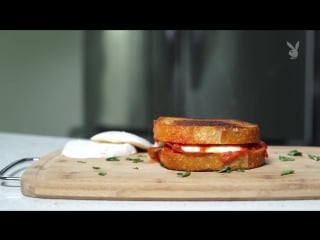 This pizza grilled cheese is as absurd and wonderful as it sounds