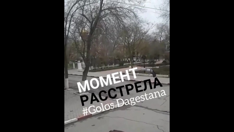 Суета в кизляре этот момент шел расстрел женщин прихожан церкви, сняла видео девушка с окна не по далеку