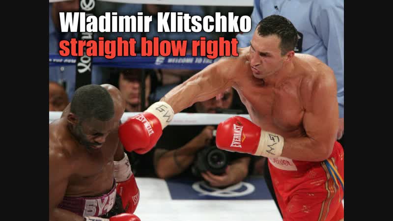 Wladimir klitschko straight blow right