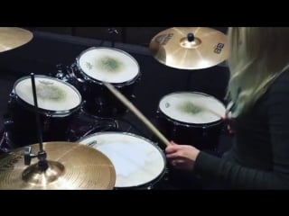 #activesoundspb #drums #training #toms #groove #blond #drumer блондинки жгут на барабанах!