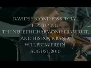 David garrett rock symphonies trailer (2010)