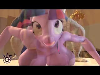 Celestia and twilight's futa lesson