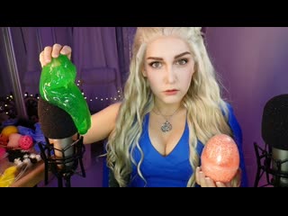 🌙✨ asmr + cosplay 👂👅 (асмр мурашки для ваших ушек)