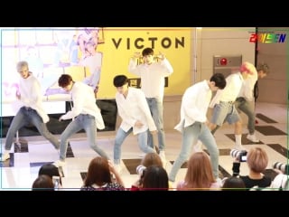 [170827] victon @ ifc mall south atrium fansign @ 말도 안돼(unbelievable) \\ liveentv
