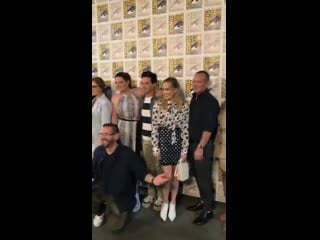 Video bob and eliza at sdcc2019 via tvinsider ig story the100 beliza (1)