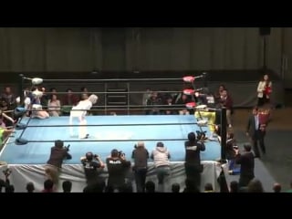 5 neko nitta retirement match neko nitta, 235 vs akane fujita, kyuri (12/31/15)