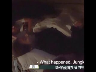 The softest thing ever in bon voyage was when hoseok and jungkook cuddled in bed (