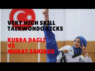 World champion taekwondo fighter beauty kübra dağli taekwondo motivation