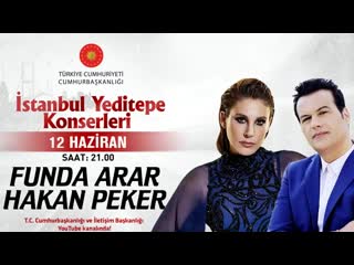 Funda arar hakan peker i̇stanbul yeditepe konserleri