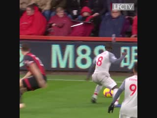 Naby keita with a 🔥 double nutmeg! 🙌