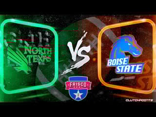 Ncaaf 2022 frisco bowl north texas mean green vs boise state broncos (17 12 2022)