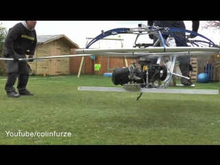 Homemade hoverbike