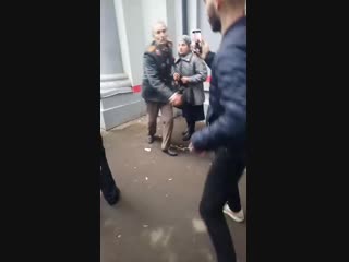 Задержание деда в мытищах