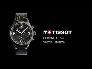 Tissot chrono xl3x3 special edition, red bell reign