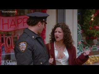 Сексуальная джулия луис дрейфус (julia louis dreyfus) в сериале "сайнфелд" (seinfeld, 1995) сезон 7 / серия 10 (s07e10)
