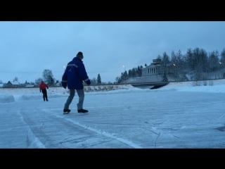 16 01 17 г катаемся на большой речке с ванькой