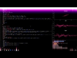 Leksha playing sonic pi 2018 03 27