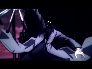 Hellsing ultimate「 amv 」 alucard vs alexander anderson black and blue