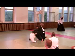 Ju ho riote dori uchi kaiten koku nage; mae kiri otoshi koku nage; tate nami koku nage