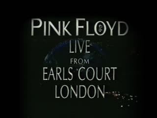 Pink floyd concert in earls court, 1994, ppv