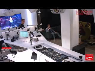 Armin van buuren played the enturance & simply drew lyra in asot 956