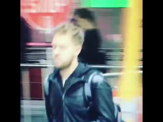Sebastian vettel at the melbourne airport yesterday 15minutesoffameaustralia instagram f1isback f1 ausgp seb5