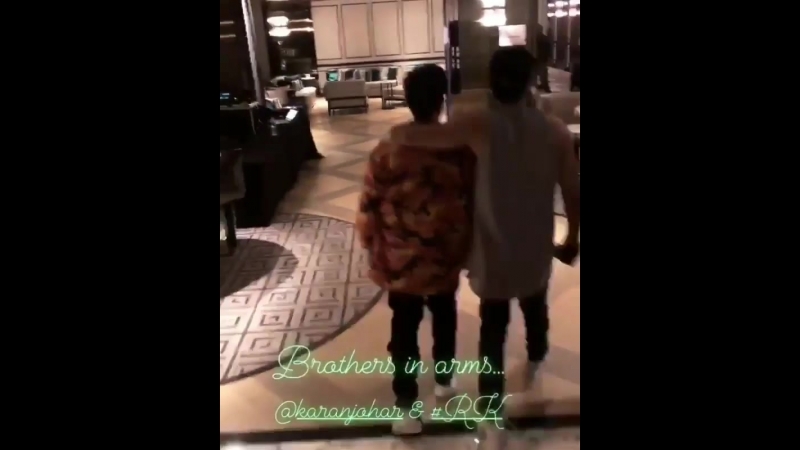 Boomerang fun ranbir kapoor and karan johar!