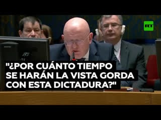 Rusia ante la onu moscú no tolerará la formación de una dictadura anticristiana en ucrania
