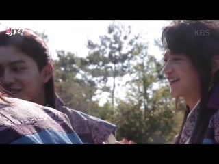 161102 #minho 'hwarang the beginning' poster making