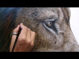 Making of gracious a painting by marcel witte