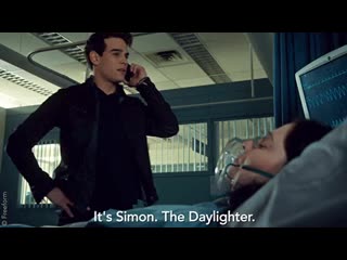 Okay one of the best exchanges ever shadowhunters shadowhunterschat @arosende @matthewdaddario mp4