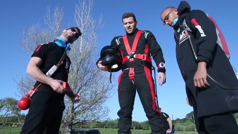 Создана реактивная летающая доска