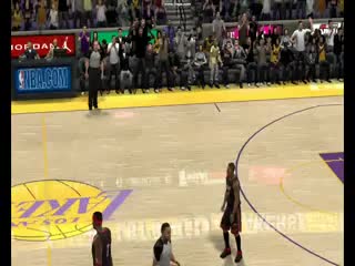 Kobe bryant's game winning shot(nba 2k10)
