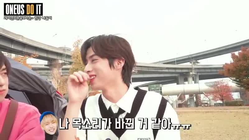 Xion laughs at seoho, who claims he's going thru puberty (but he's a 22 yr old adult lmao)