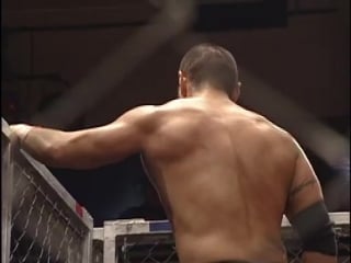 Dick togo (c) vs sanshiro takagi (c) ko d openweight title & ddt porn title, steel cage sex match (9/28/2008)