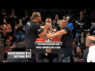 Matt mask vs marcio barboza wal 402 full armfight