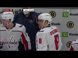 Alex ovechkin doesnt drop the gloves with trent frederic